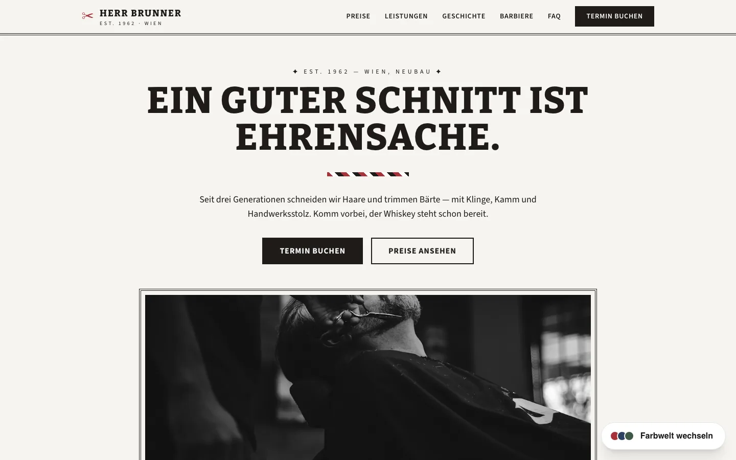 HERR BRUNNER – Barbershop