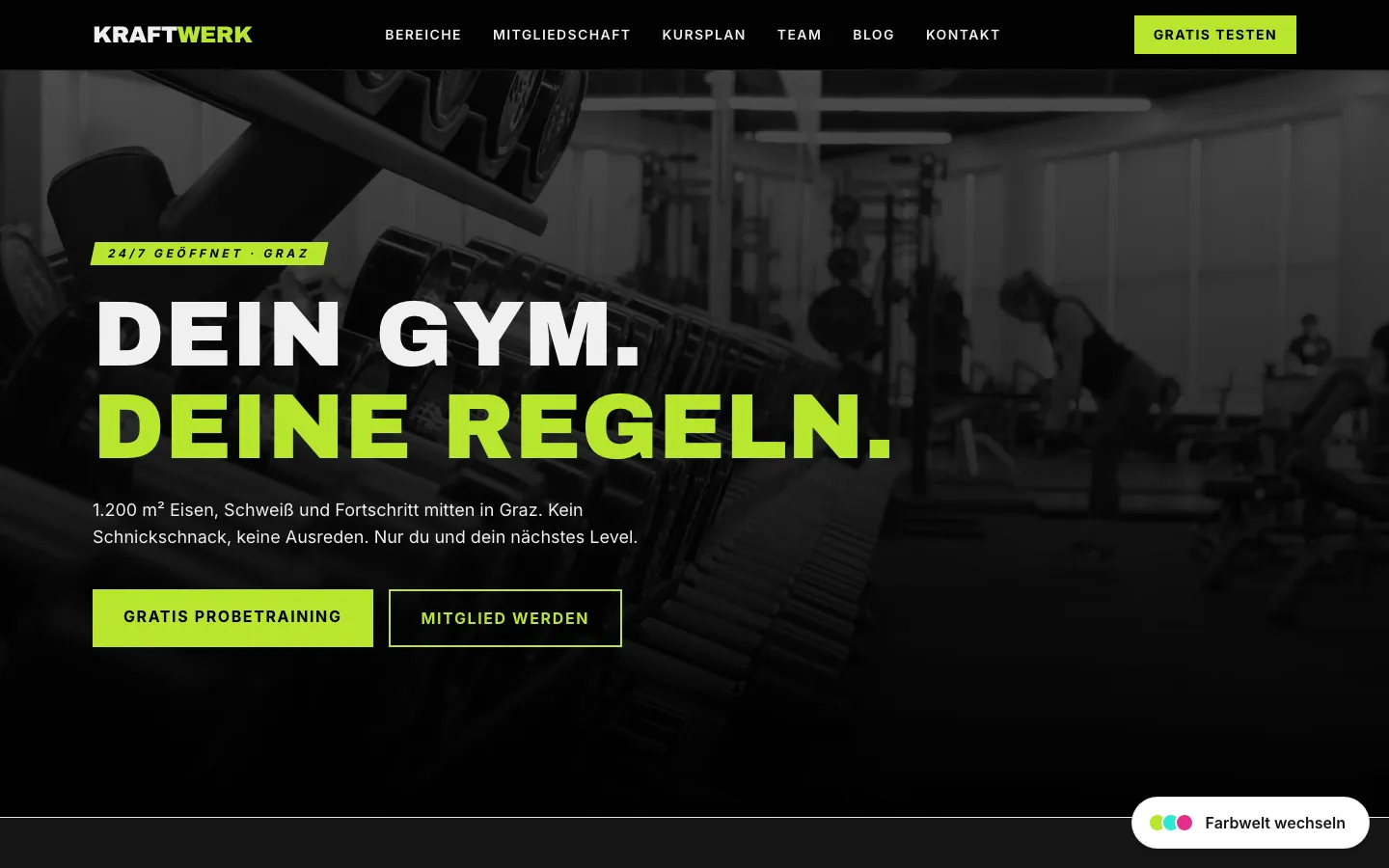 KRAFTWERK Gym