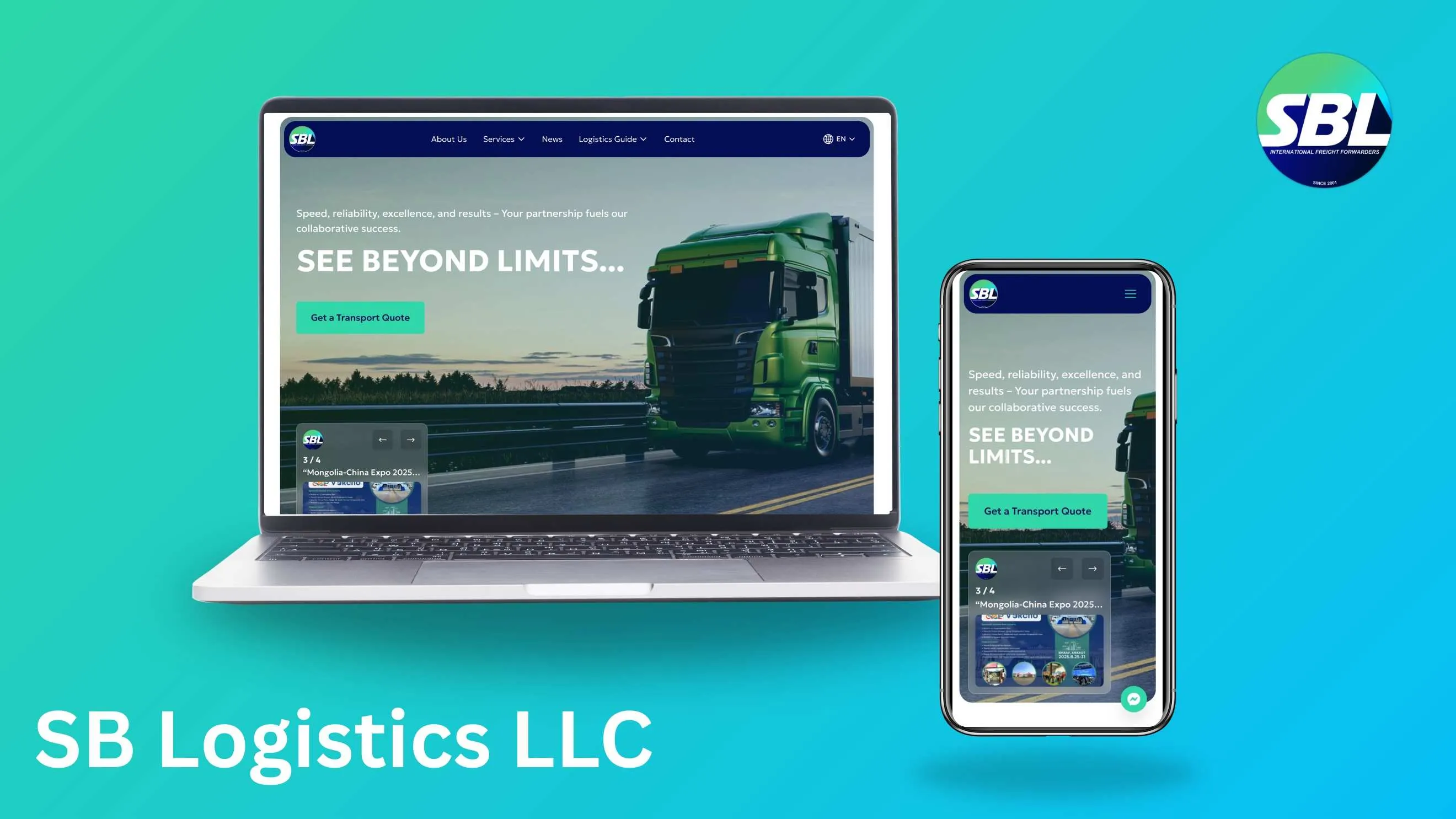 SBL Website Kundenbeispiel