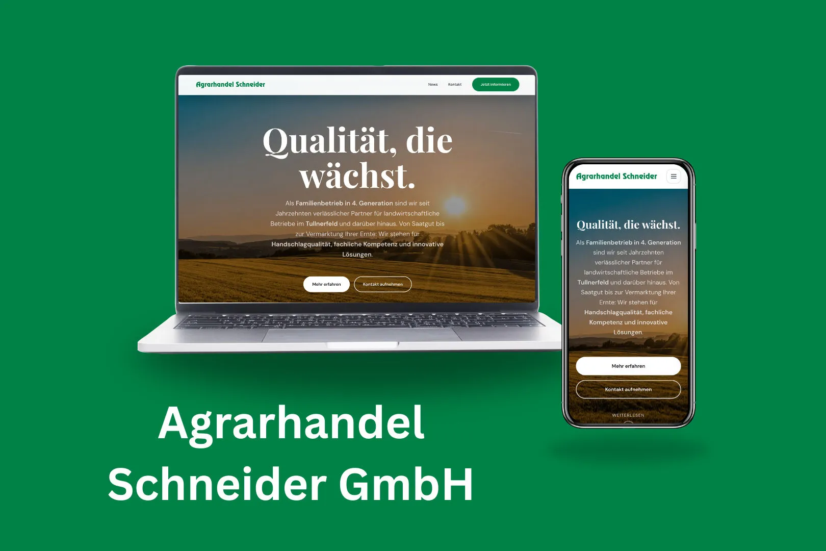 Agrarhandel Schneider Website