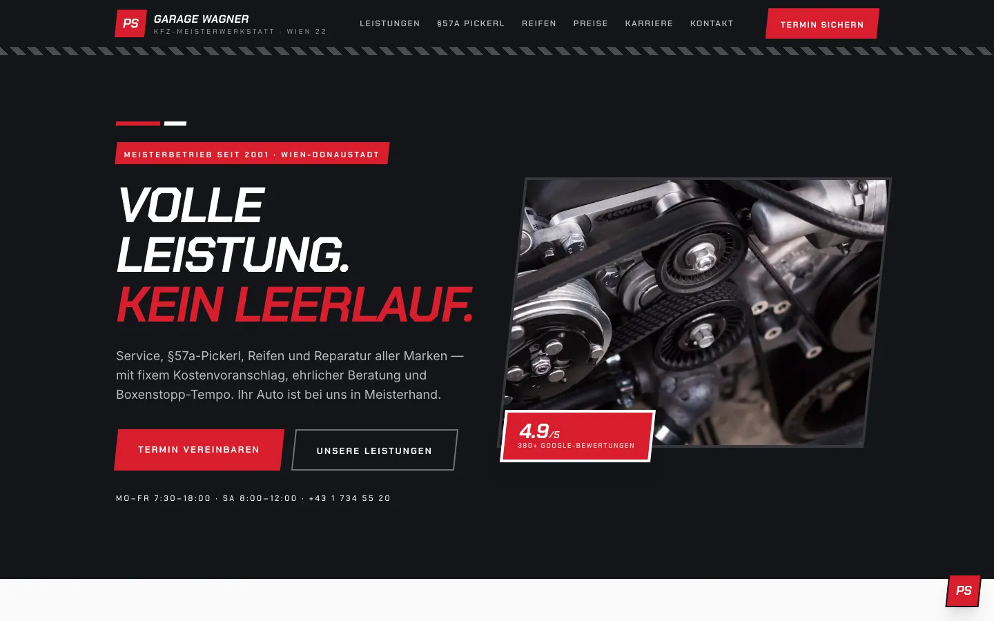 PS GARAGE Wagner – KFZ-Werkstatt