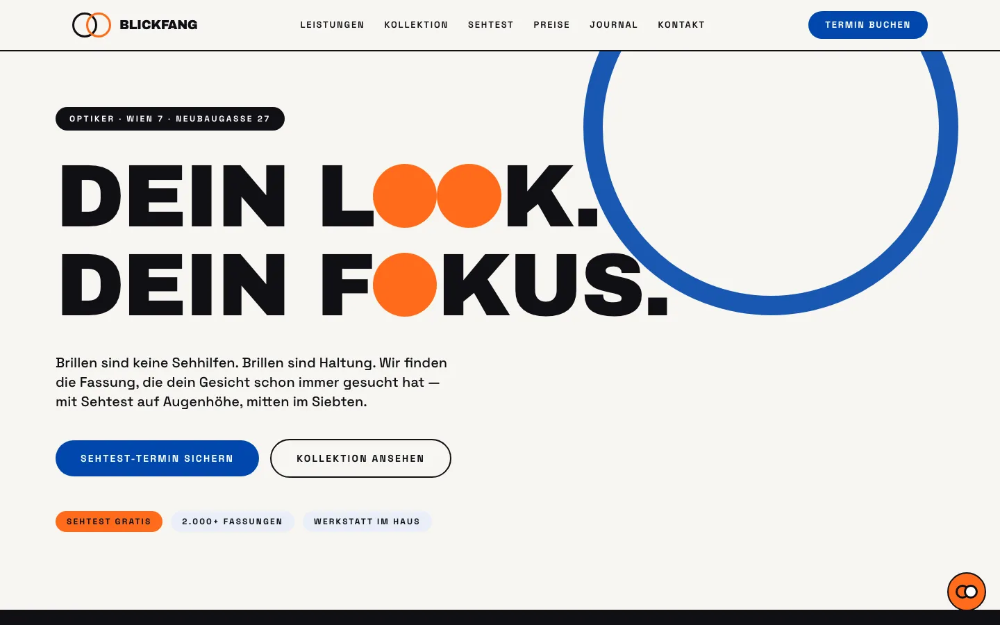 BLICKFANG Optik – Optiker